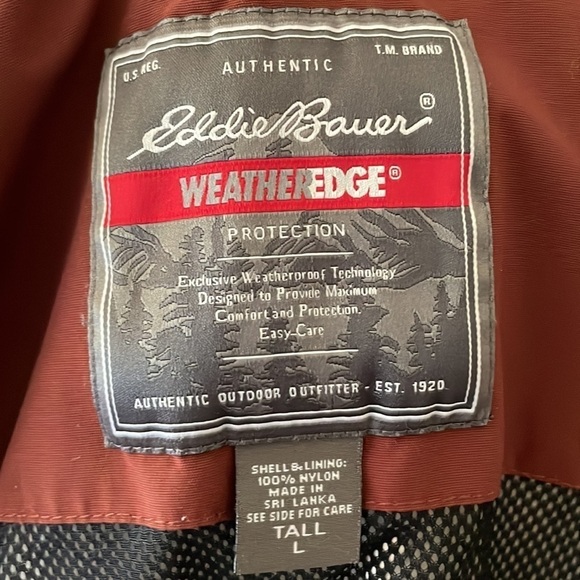 EDDIE Bauer Weather Edge Jacket Size Large - Picture 10 of 15